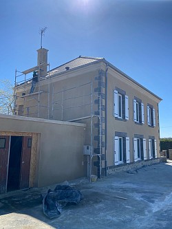 Façadier rénovation façade à Mazet-Saint-Voy